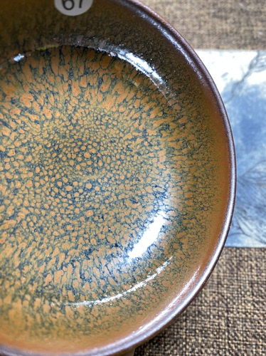 丞相龙窑柴烧建盏香炉口径9.4cm高4.1cm重量179g容量130cc - 图3