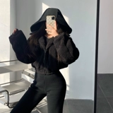 Съемная куртка с молнией с капюшоном, европейский стиль, свободный крой