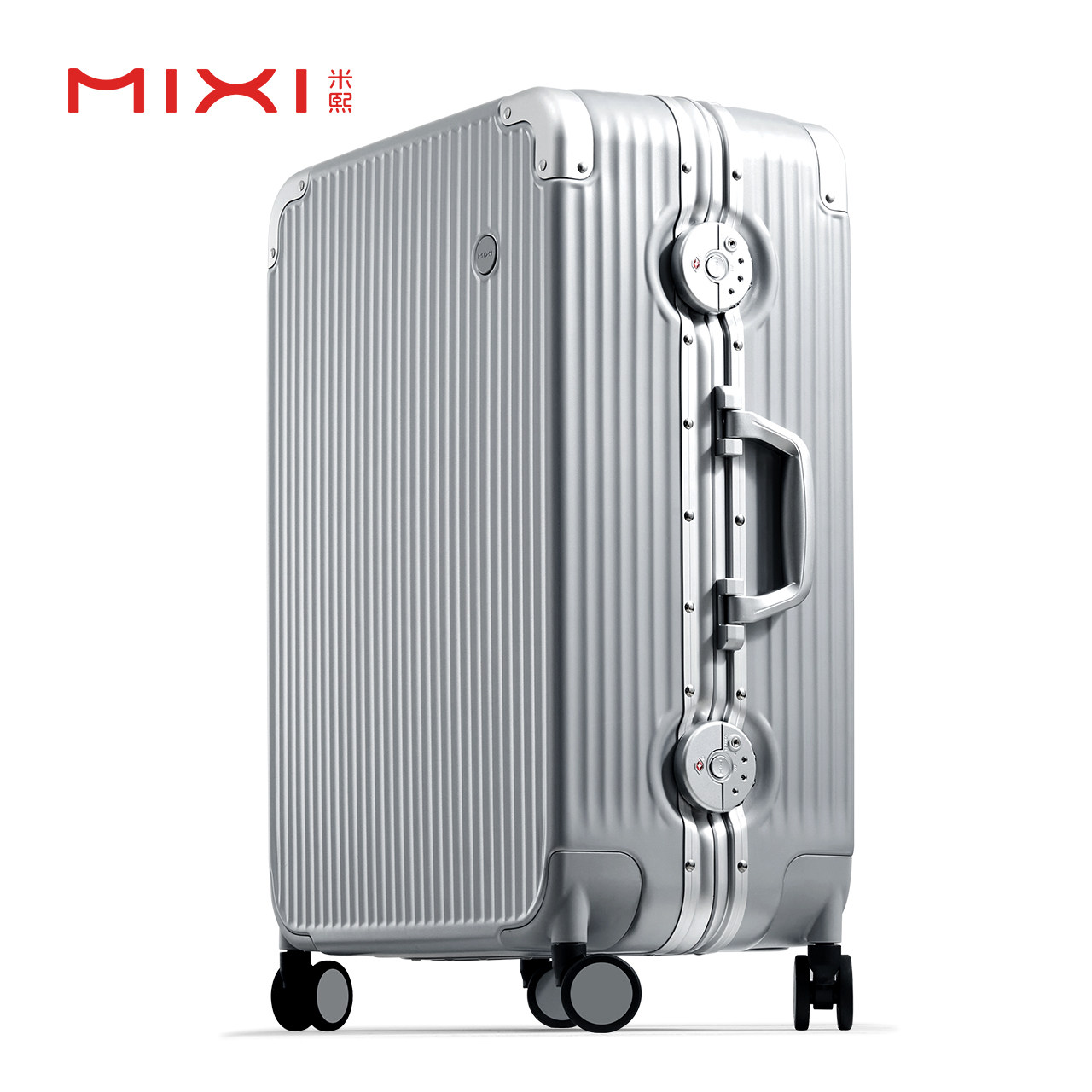 米熙新款女大容量24寸旅行男密码箱 米熙箱包旅行箱