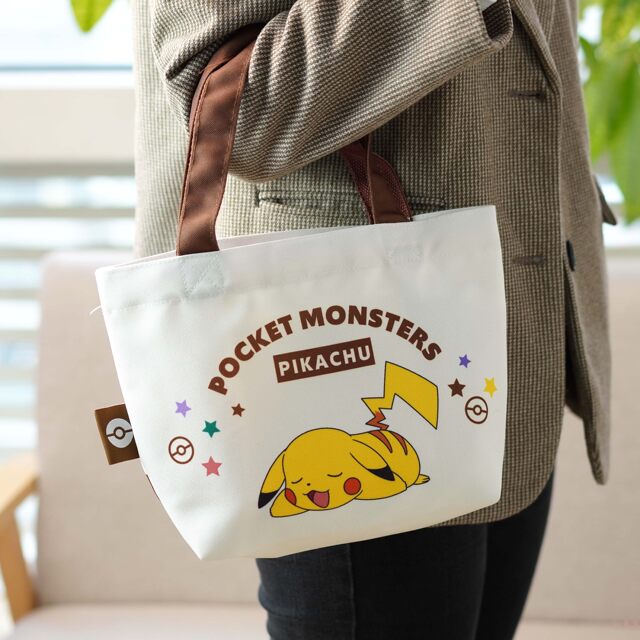 Pokémon Canvas Bag Pikachu Storage Shopping Bag