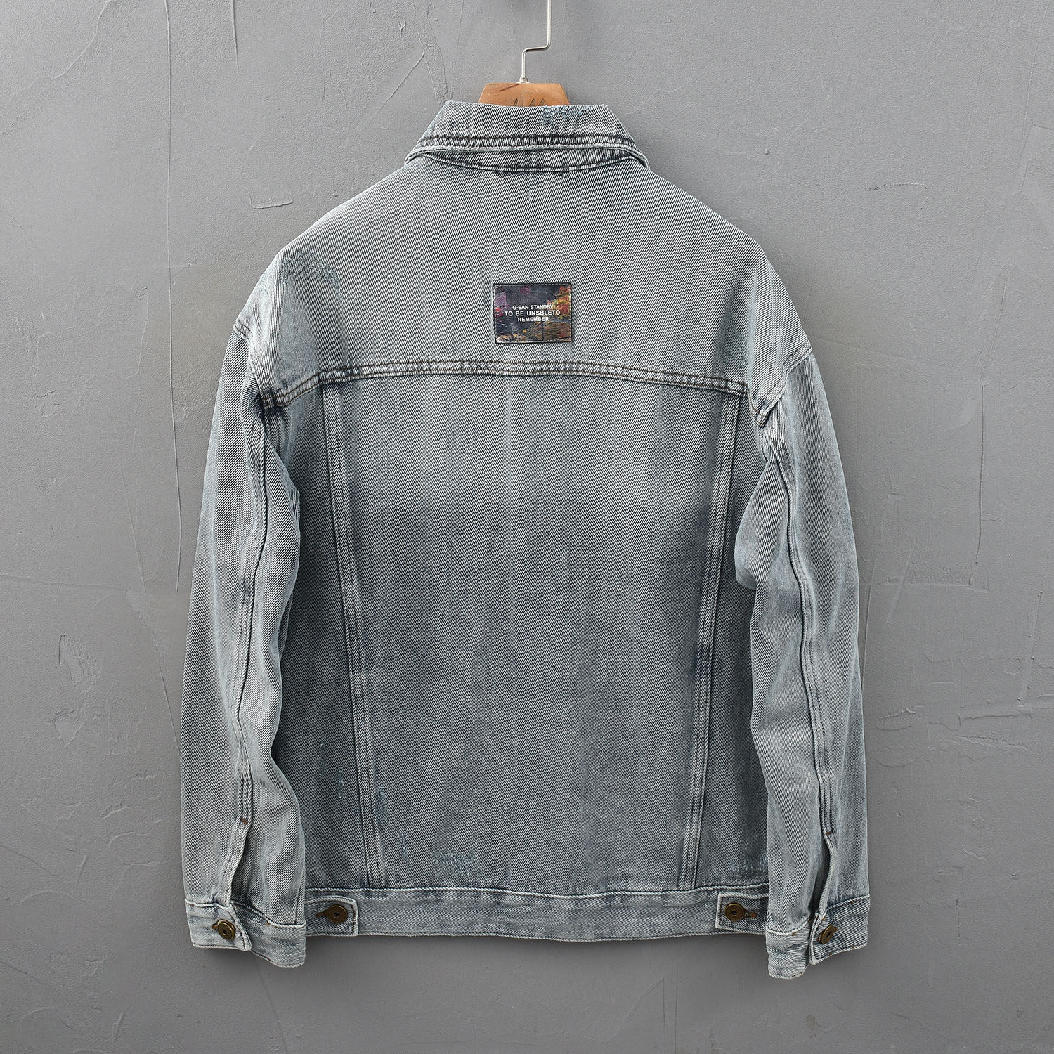 极麻秋季做旧百搭牛仔长袖衬衫男士复古水洗磨白休闲宽松纯棉衬衣,淘宝优惠券,粉丝福利购,淘宝优惠卷