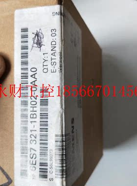 议价全新西门子  6ES7 321-1BH02-0AA0  实物拍摄  *￥
