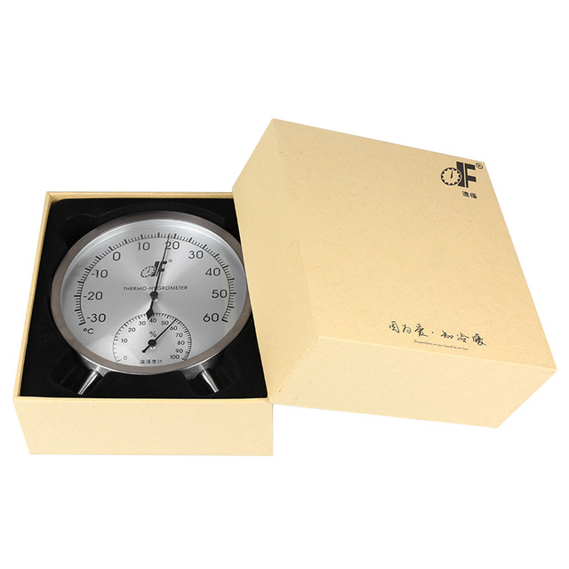 Mechanical working temperature and humidity meter CD pattern technology