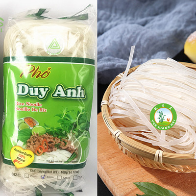 越南维英河粉檬粉pho Duy Anh 牛肉河粉400g 米线米粉扁粉 虎窝淘