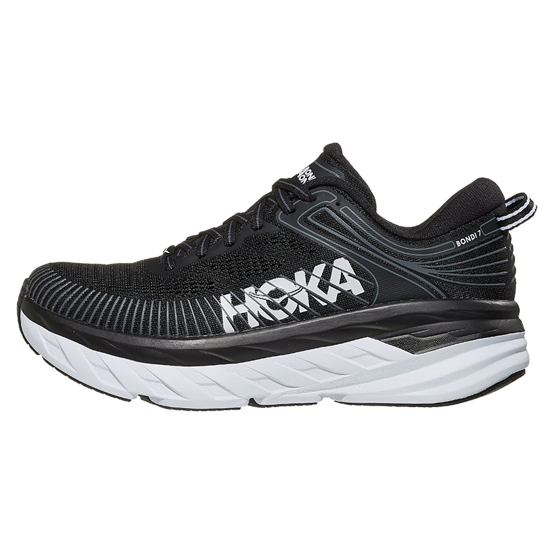 Hoka One One邦代7 Bondi 7反光厚底轻量防滑缓震女路跑鞋1110519 - 图3