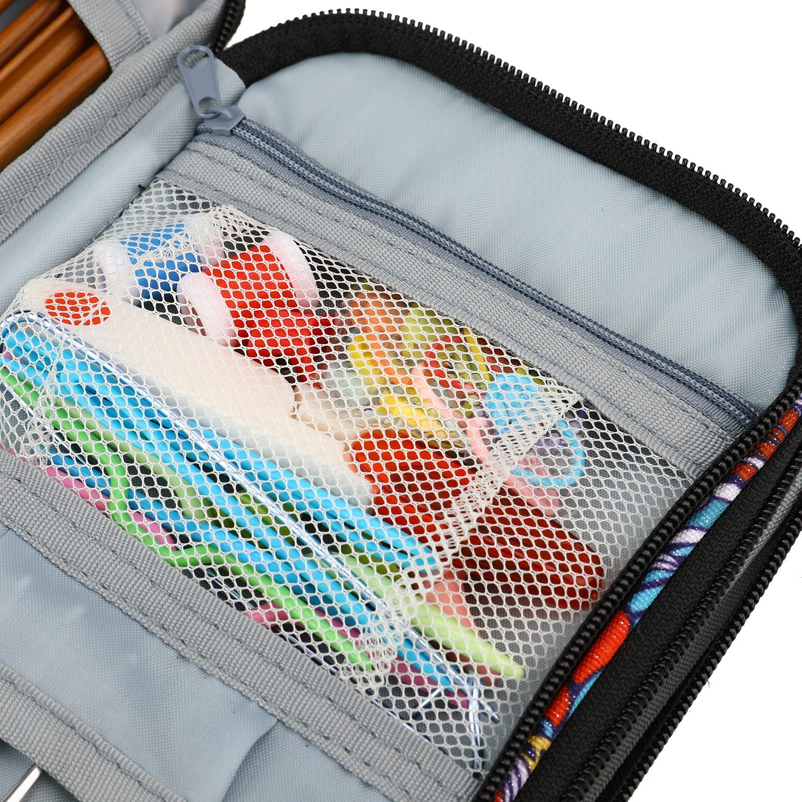 钩针棒针长款收纳包手工编织工具收纳袋环形针毛衣针整理袋整理包,淘宝优惠券,粉丝福利购,淘宝优惠卷