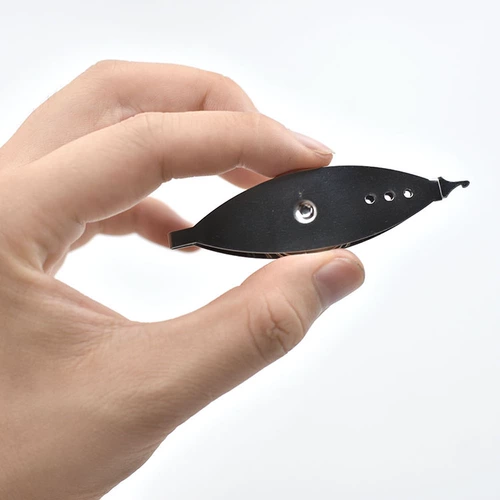 [Плетение инструментов] Крюк -крючок ручной работы с плетеной тканой металлической трансферой из нержавеющей стали