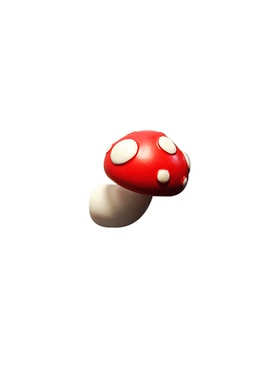 创意立体蘑菇彩色冰箱贴