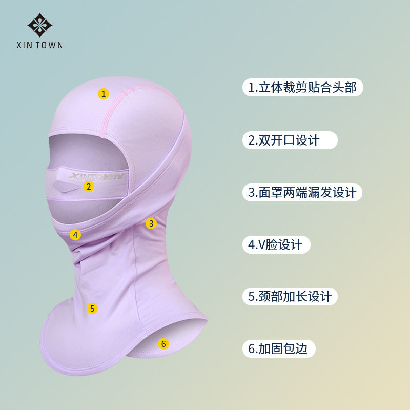 户外滑雪儿童保暖头套加绒双层骑行面罩电动自行车头套冬护脸面罩,淘宝优惠券,粉丝福利购,淘宝优惠卷