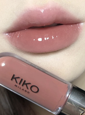订阅有惊喜！kiko双头唇釉奶茶色