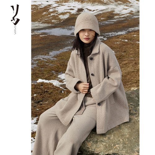 Say Ya【幻】西北向南尊享版 玲珑纱钻纹加密外套 保暖/质感 - 图0