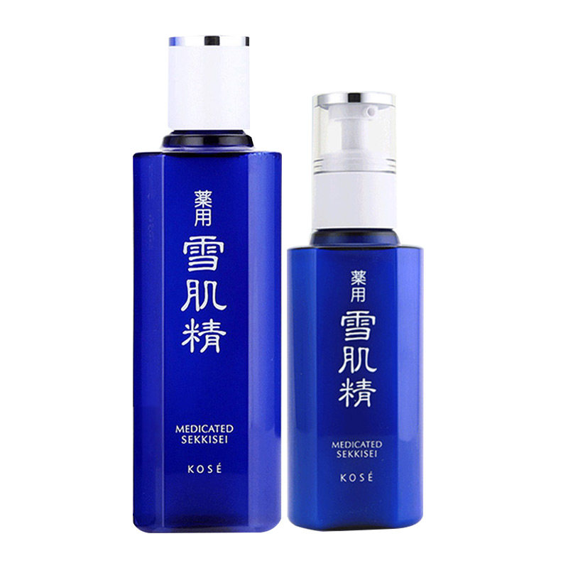 日本雪肌精水乳套装收敛白皙化妆水 明邸美妆面部护理套装