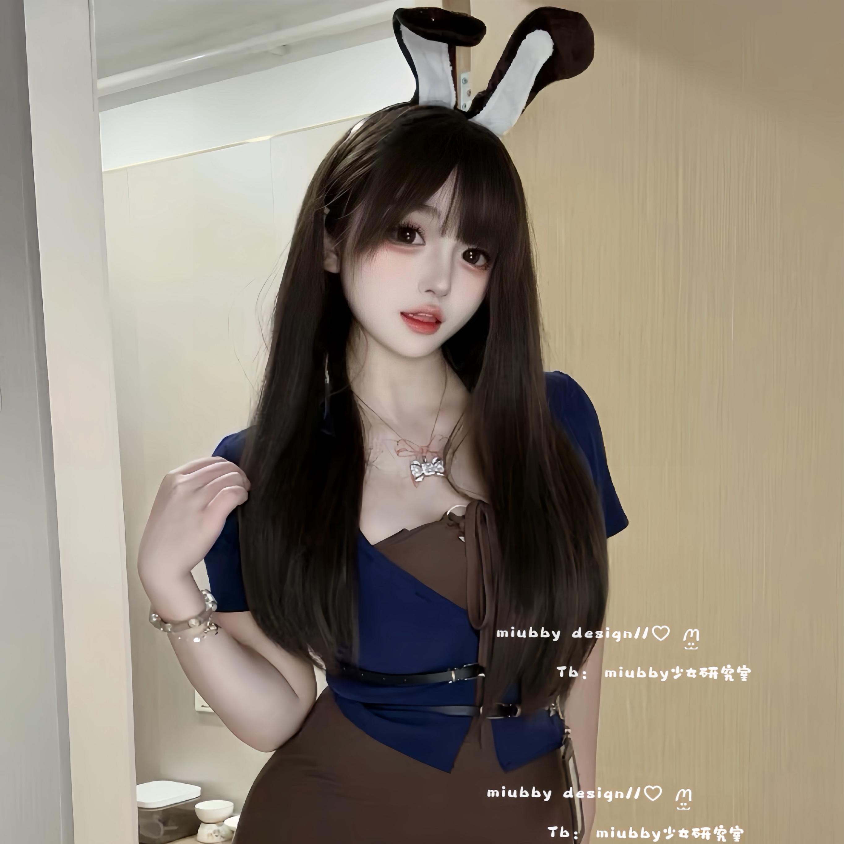 Miubby「兔子搜捕官」卡通角色制服套装兔女郎cos包臀裙万圣节 - 图3