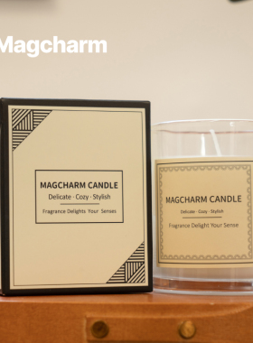 诺克Magcharm香薰蜡烛家用淡香氛围感卧室持久香氛精油薰衣草