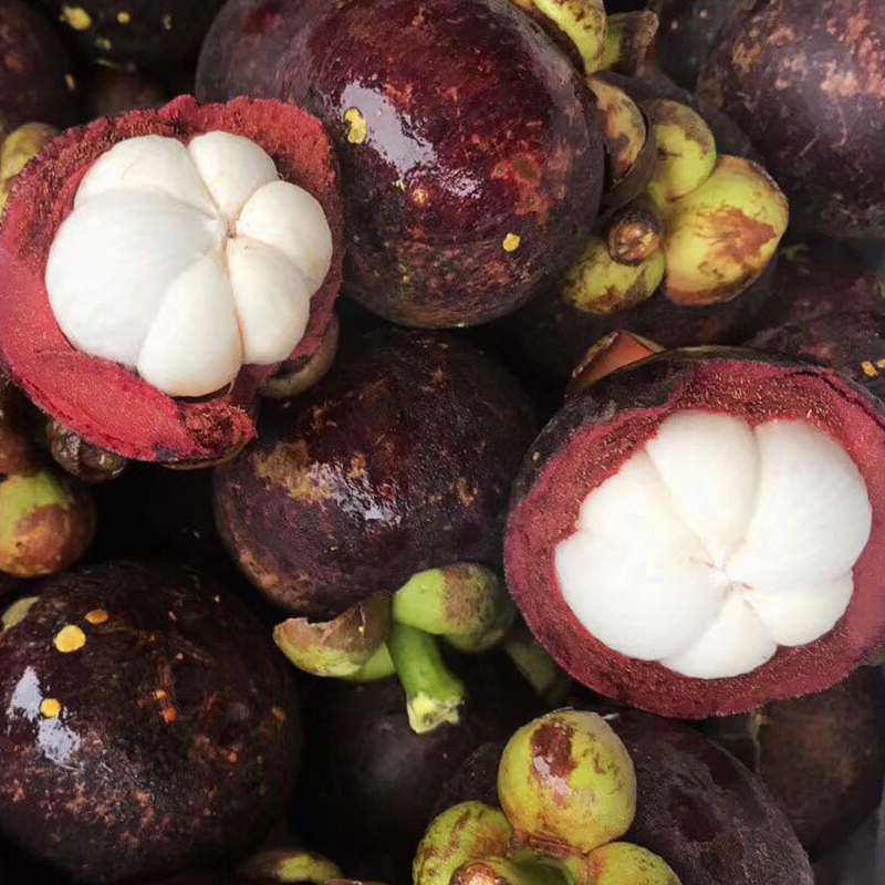 奇珍异果泰国进口红叶沙皮山竹3A4A5A6A热带新鲜水果大果麻花竹油竹7.5斤1