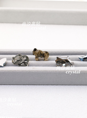 绝版施华洛动物平底钻合集