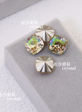 施华洛4460万花筒肥方美甲饰品钻