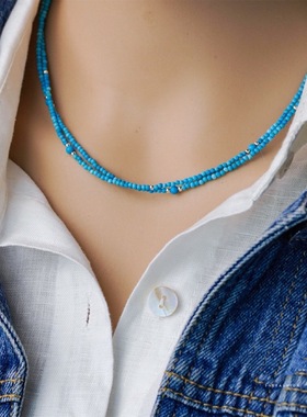 绿松石民族风天然优化项链