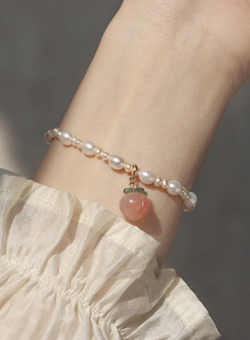 小众设计款自制天然珍珠