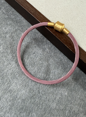 适用周家转运珠编织黄金色尼龙绳charme配绳diy转运珠手链防水3mm