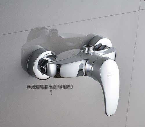冷热淋浴水龙头 太阳能上水 浴室暗装混水阀 花洒套装包邮 - 图1