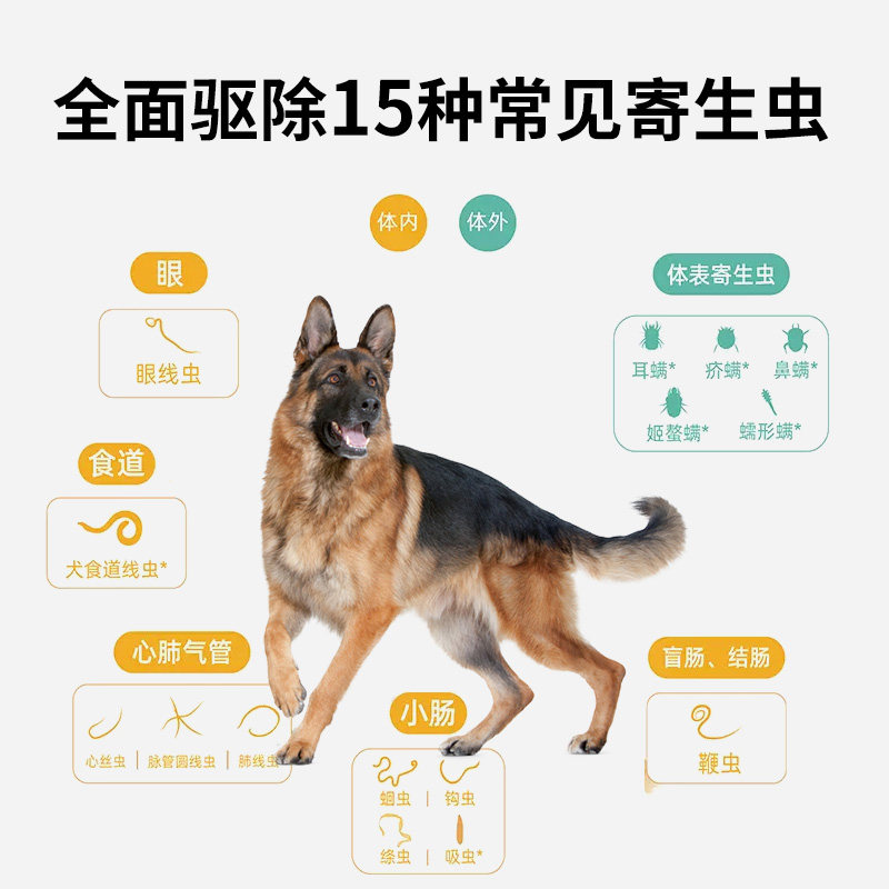 海乐旺驱虫药狗内驱狗狗驱虫药体内体外一体泰迪比熊幼犬外驱滴剂,淘宝优惠券,粉丝福利购,淘宝优惠卷