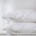 Một đôi] xuất khẩu khách sạn năm sao gối lõi bông lông nhung gối nhung trắng gối đơn cổ gối - Gối goi chu u Gối