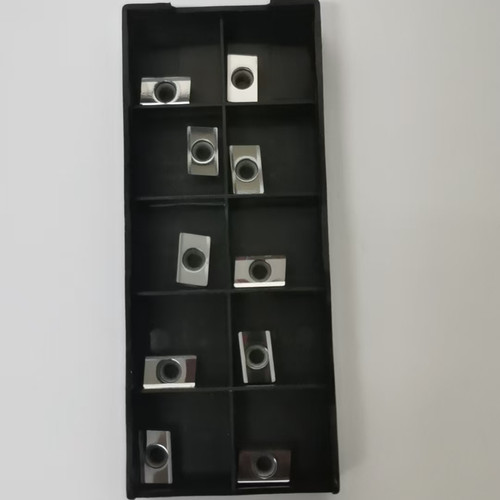 铝用刀片高光光洁度高PCD不粘刀铜铝通用APKT11351604SEHT1204R5 - 图0