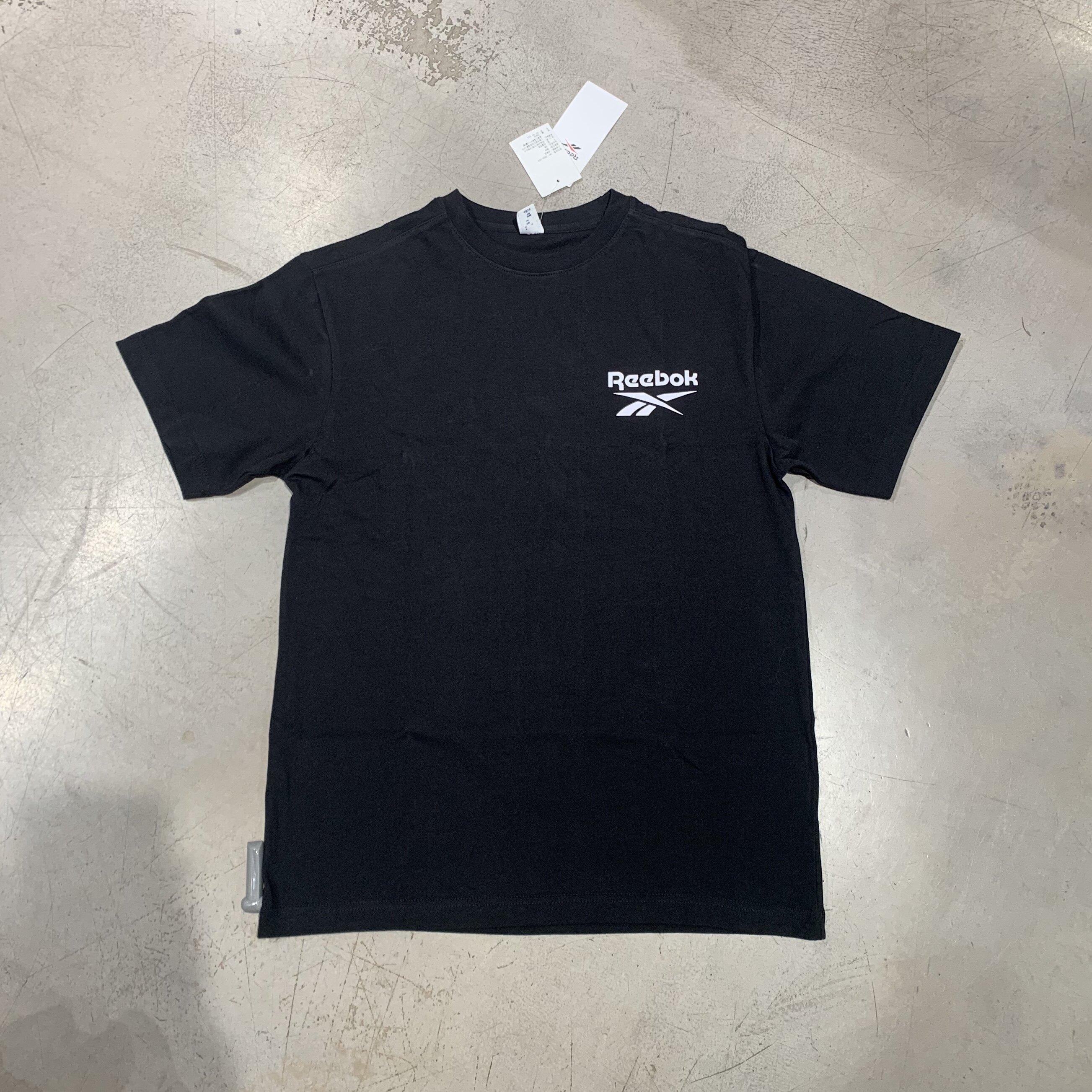 锐步reebok Oversized 周震南同款印花logo运动休闲短袖t恤gl1271