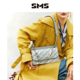 Модная универсальная сумка на одно плечо, демисезонная сумка через плечо, цепь