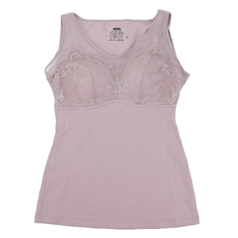 香月明美保暖内衣女内搭背心带胸垫免穿文胸一体发热秋衣冬68889,淘宝优惠券,粉丝福利购,淘宝优惠卷