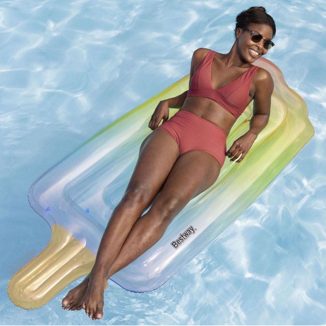 Bestway43161水上充气水床雪糕浮排水上运动成人冰淇淋冲浪板 - 图0