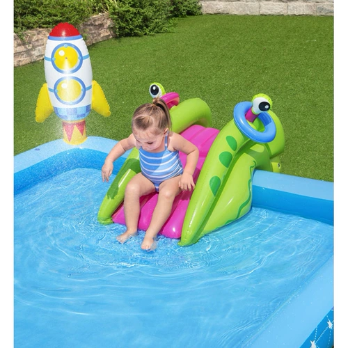 Bestway, оригинальный надувной морской бассейн с шариками для младенца для рыбалки