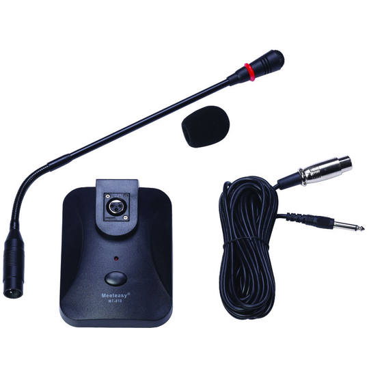 好会通MT-818鹅颈会议麦克风台式有线电容话筒电脑录语音主直播 音频接口即插即用