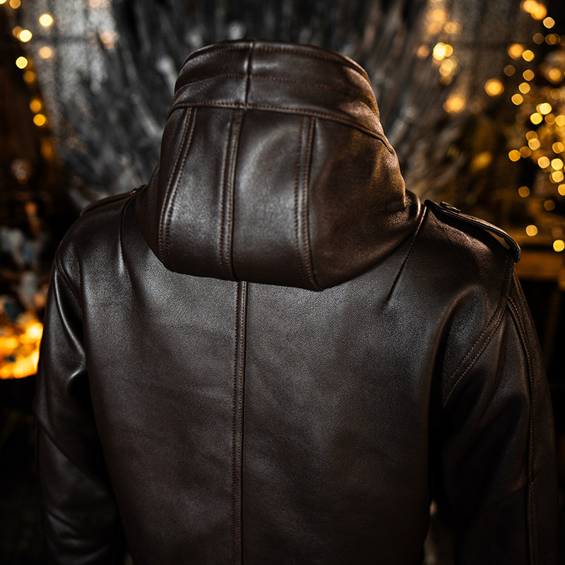 莫臣战地绵羊皮风衣鱼尾大衣休闲中长款秋冬男防风外套工装PM51,淘宝优惠券,粉丝福利购,淘宝优惠卷