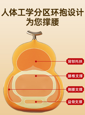 乐尔康颈椎腰部背部揉锤按摩靠垫