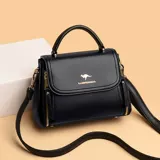 Кенгуру, небольшая сумка, сумка через плечо, демисезонная сумка на одно плечо, из натуральной кожи, коллекция 2021