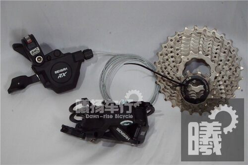 SENSAH顺泰MX9平把公路折叠车自行车3/9S速变速器小套件短腿后拨 - 图2
