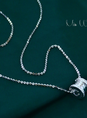 小众潮牌微镶小蛮腰毛衣链项链高级感简约百搭长款毛衣挂件配饰女