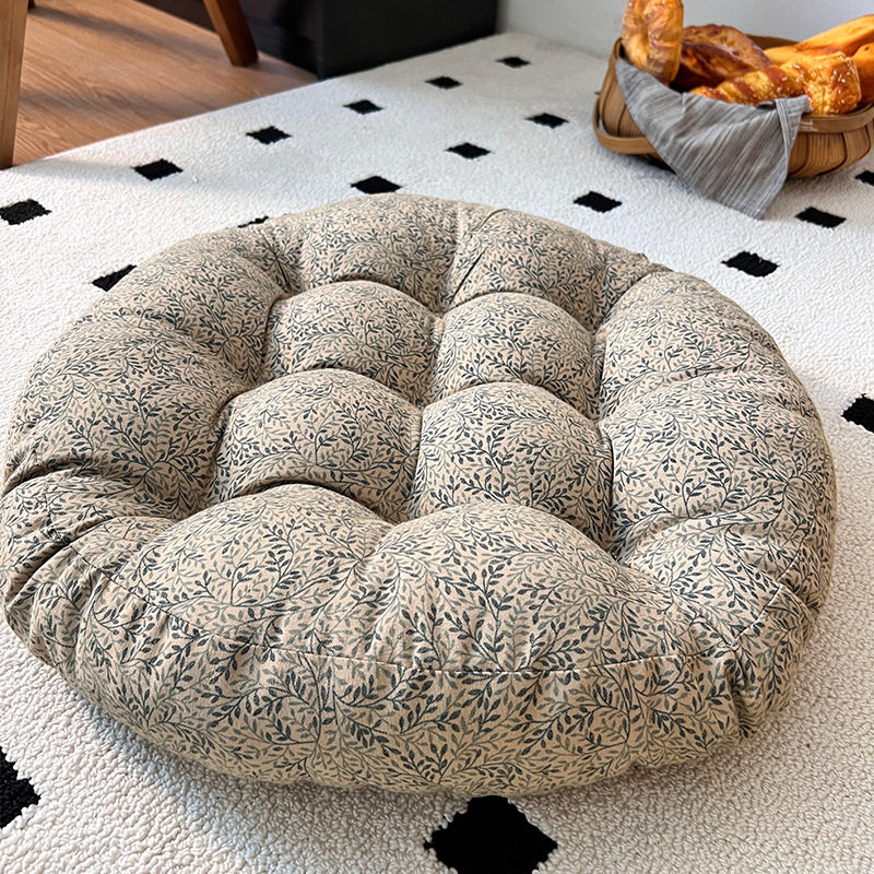 家用客厅懒人圆形餐椅垫加厚榻榻米蒲团垫地板座垫简约条纹飘窗垫,淘宝优惠券,粉丝福利购,淘宝优惠卷