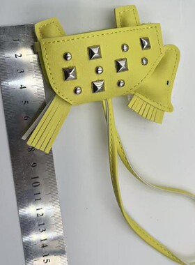 现货新款铆钉战马包包挂饰413小马挂件汽车钥匙扣挂件潮流挂饰