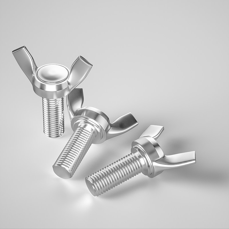 蝶形螺丝304不锈钢碟形型羊角蝴蝶元宝手拧螺丝螺栓M3M4M5M6M8M10,淘宝优惠券,粉丝福利购,淘宝优惠卷