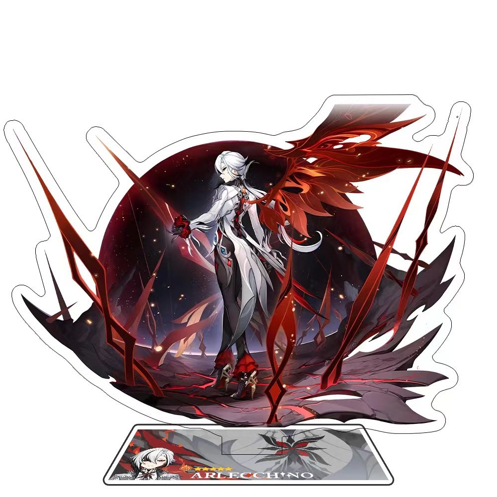 原神立牌游戏周边摆件枫丹纳塔新角色阿蕾奇诺娜维娅千织闲云钟离,淘宝优惠券,粉丝福利购,淘宝优惠卷