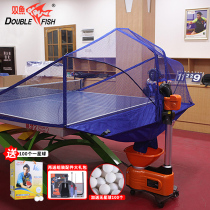 Double fish E6 table tennis serve trainer Trainer Home Intelligent Professional Automatic Serve on floor mobility