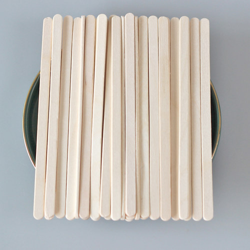 木质 速溶咖啡搅拌棒一次性咖啡棒搅拌棍短柄咖啡勺茶木棒140*6*2 - 图0