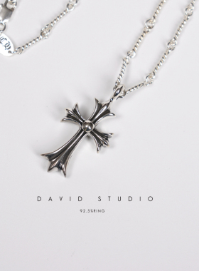 davids925做旧男女款项链