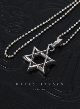 davidstudio925纯银中号项链