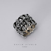 Davidstudio925 sterling silver cross ring