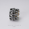 Davidstudio925 sterling silver cross ring