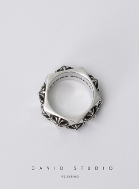 davidstudio925纯银gd情侣戒指